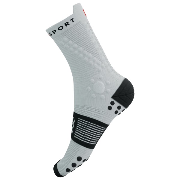 Compressport - Pro Racing Socks V4.0 Trail - Laufsocken Gr T3 - EU: 42-44 grau von Compressport