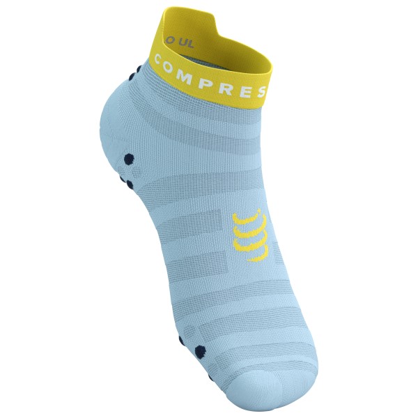 Compressport - Pro Racing Socks V4.0 Ultralight Run Low - Laufsocken Gr T1 - EU: 35-38 blau von Compressport