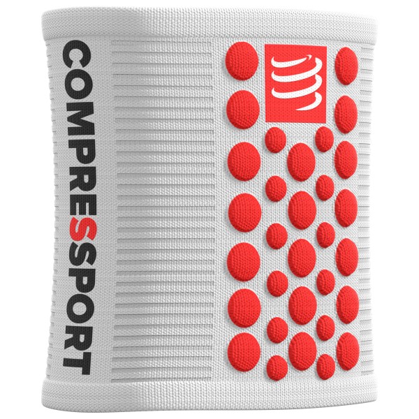 Compressport - Sweatbands 3D.Dots - Schweissband Gr One Size grau von Compressport