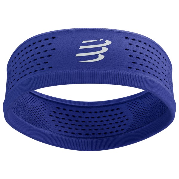 Compressport - Thin Headband On/Off - Stirnband Gr One Size blau von Compressport