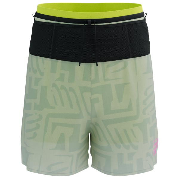 Compressport - Trail Racing 2-In-1 Short - Laufshorts Gr L;M;S schwarz von Compressport