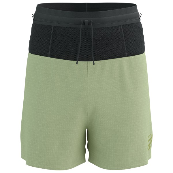 Compressport - Trail Racing Overshort - Laufshorts Gr L oliv von Compressport