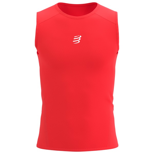 Compressport - Trail Racing Tank - Laufshirt Gr M rot von Compressport