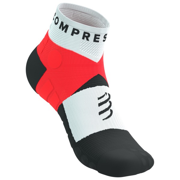 Compressport - Ultra Trail Low Socks - Laufsocken Gr T1 - EU: 35-38 grau von Compressport