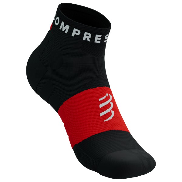 Compressport - Ultra Trail Low Socks - Laufsocken Gr T1 - EU: 35-38 schwarz von Compressport