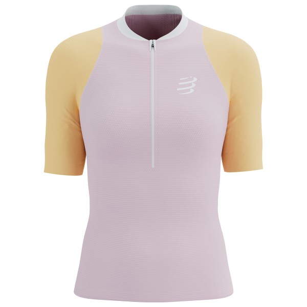 Compressport - Women's Trail Racing Postural S/S Top - Laufshirt Gr L lila von Compressport