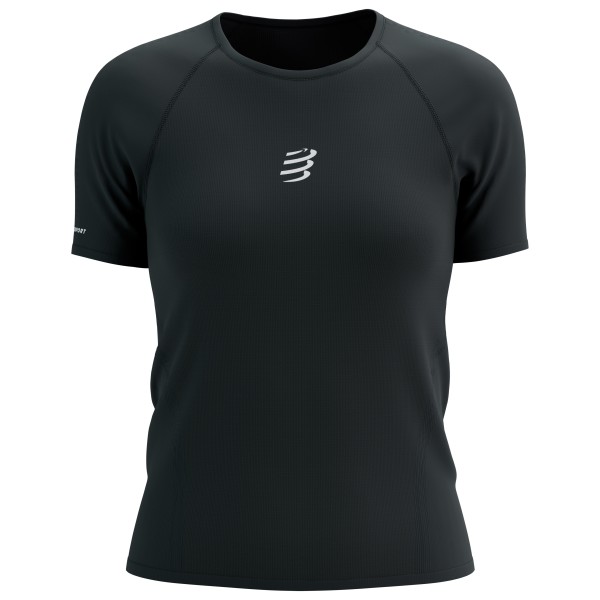 Compressport - Women's Trail Racing S/S T-Shirt - Laufshirt Gr L schwarz von Compressport