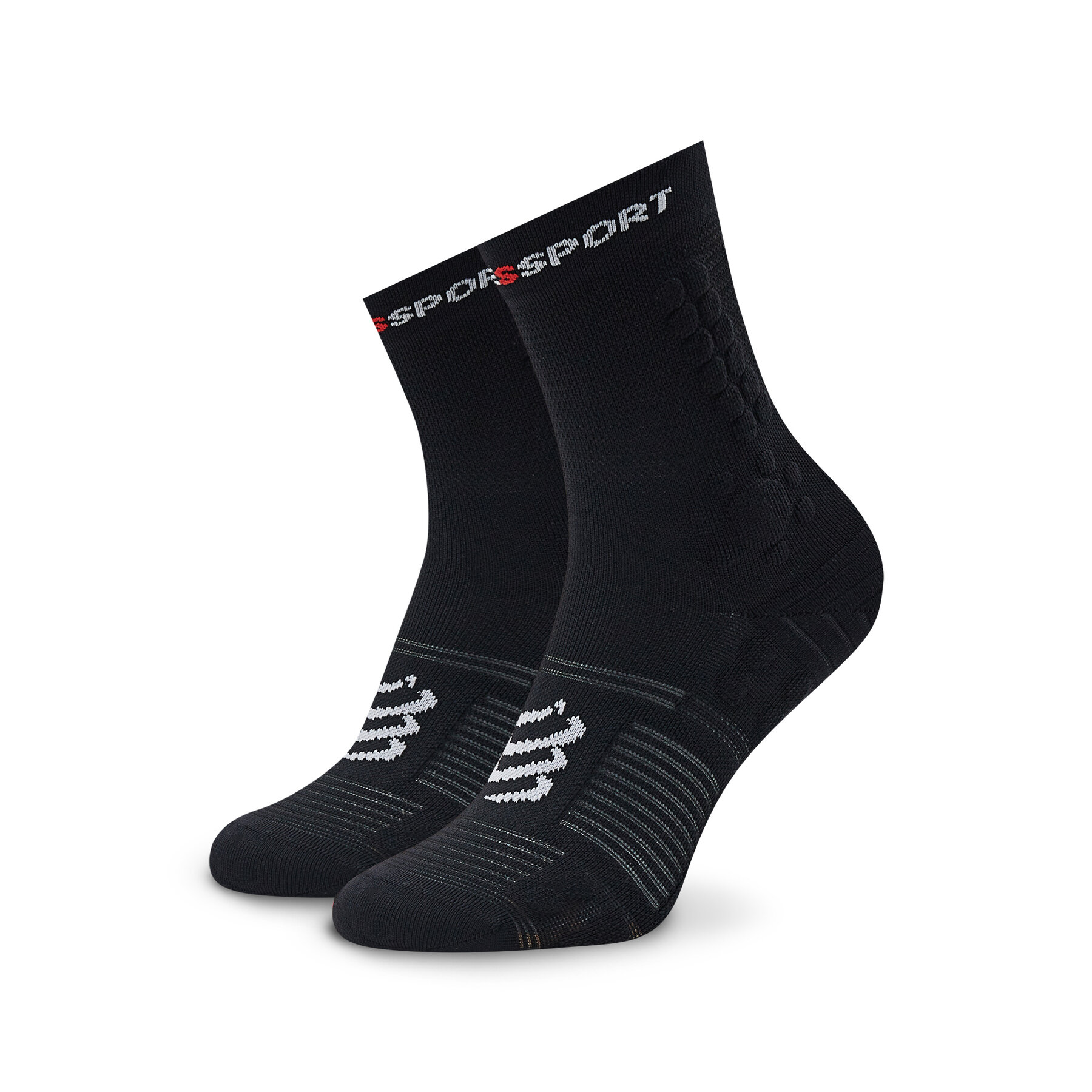 Hohe Unisex-Socken Compressport Pro Racing V4.0 Trail U XU00048B Schwarz von Compressport