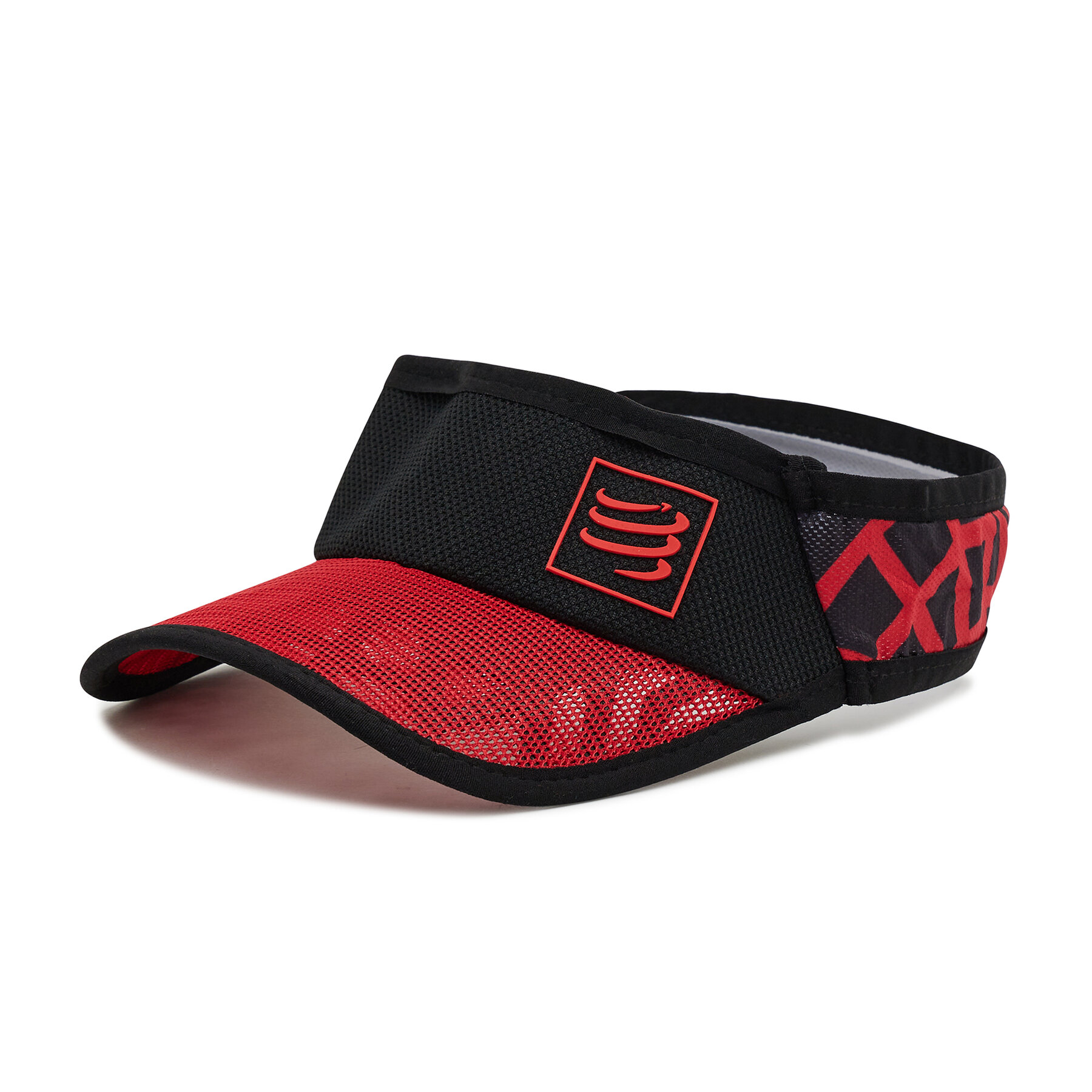 Schirmmütze Compressport Spiderweb Ultra Visor 18265 Rot von Compressport