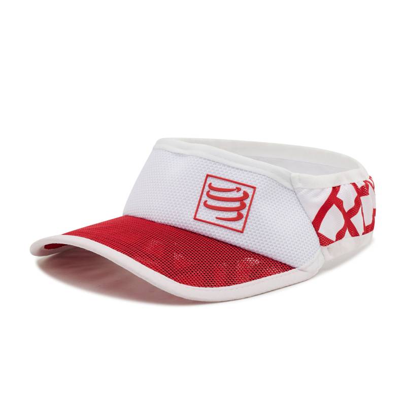 Schirmmütze Compressport Spiderweb Ultra Visor 18644 Weiß von Compressport