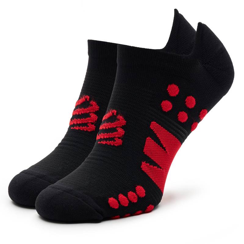 Unisex-Sneakersocken Compressport XU00045B Schwarz von Compressport