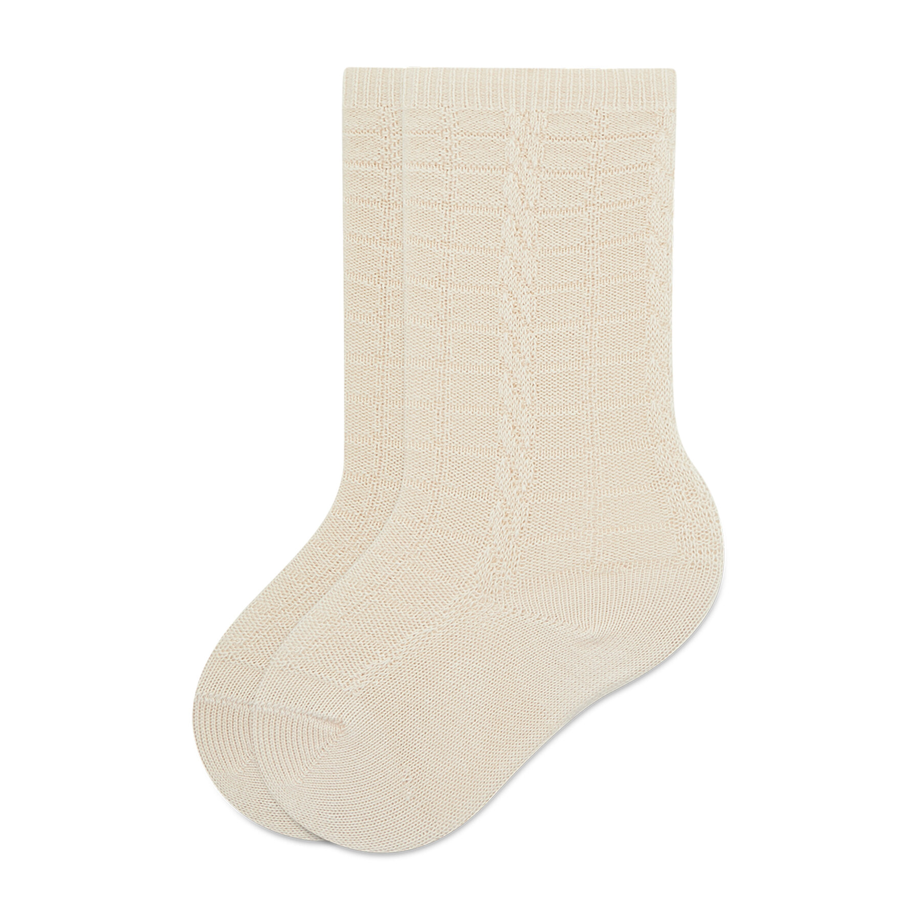 Hohe Kindersocken Condor 2.312/2 Beige von Condor