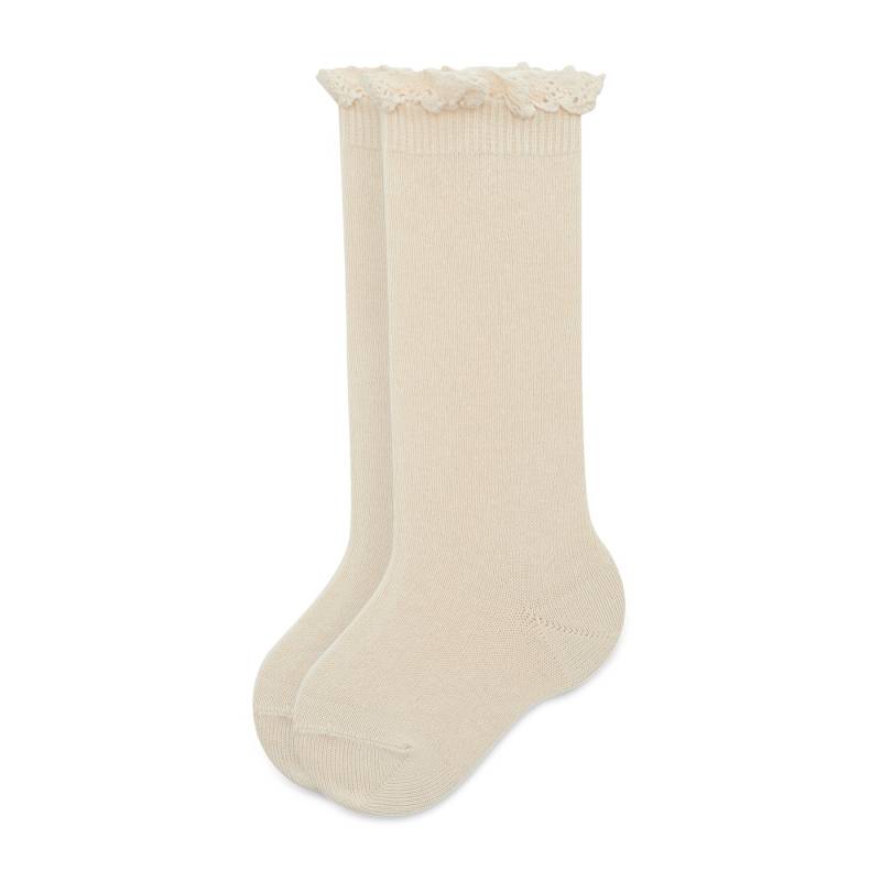 Hohe Kindersocken Condor 2.409/2 Beige von Condor