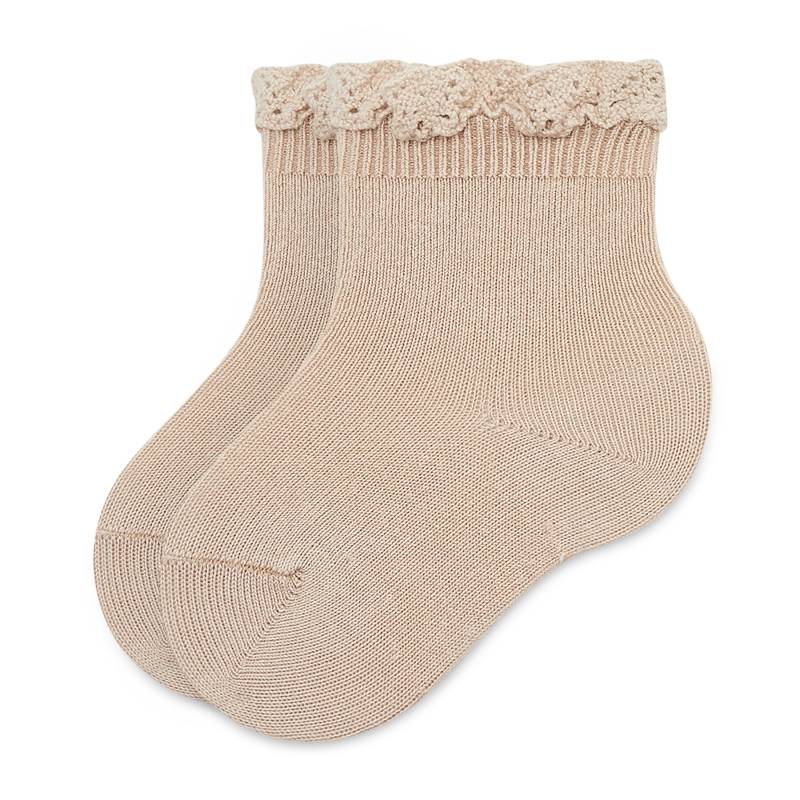 Hohe Kindersocken Condor 2.409/4 Beige von Condor