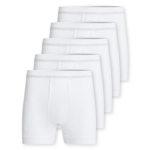 5er Pack Feinripp - Unterhose Kurz Herren Weiss M von Conta