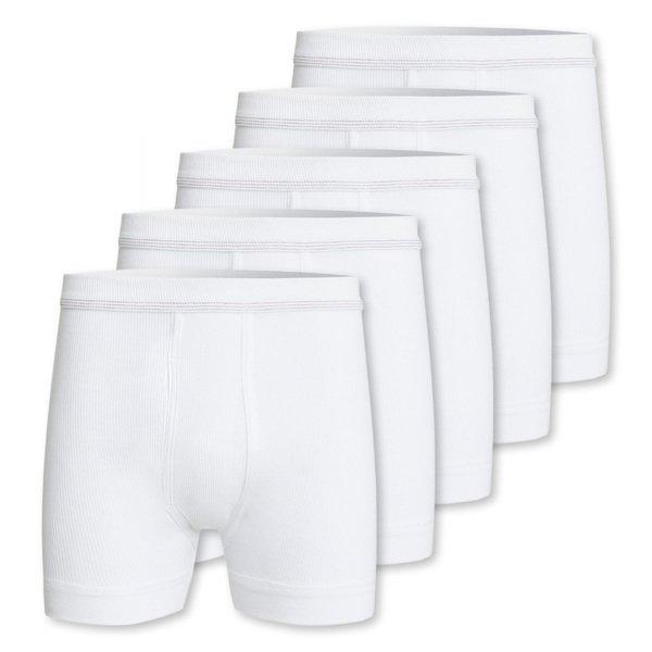 5er Pack Doppelripp - Unterhose Kurz Herren Weiss 3XL von Conta