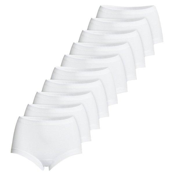 Feinripp - Taillen-slip Damen Weiss XXL von Conta