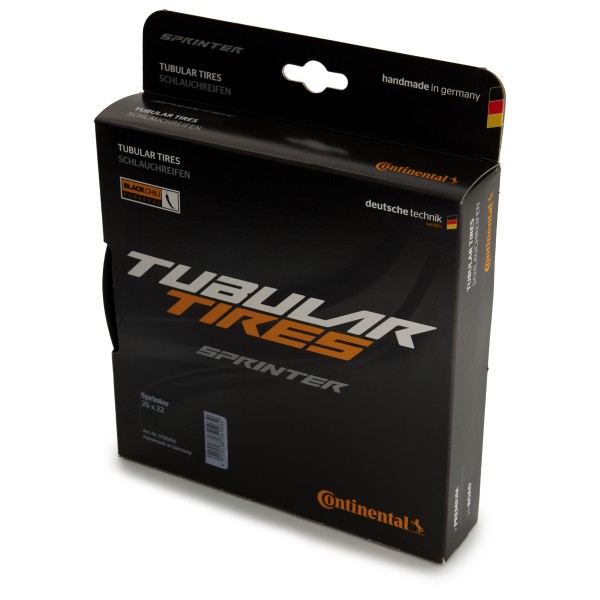 Continental - 26'' x 22 mm Sprinter Tubular Skin - Pneus Gr 26'' - 22 mm schwarz von Continental