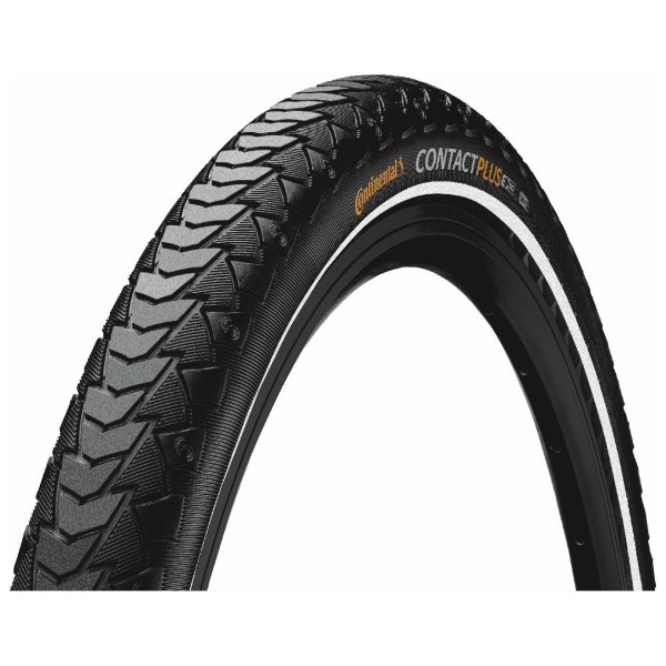 Continental - Contact Plus 28'' (42-635) Reflex Wire - Pneus Gr 28'' x 1,50'' - 42-635 schwarz von Continental