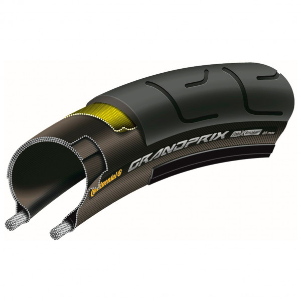 Continental - Grand Prix 26'' (28-559) Foldable Skin - Pneus Gr 26'' x 1 1/8'' - 28-559 schwarz von Continental