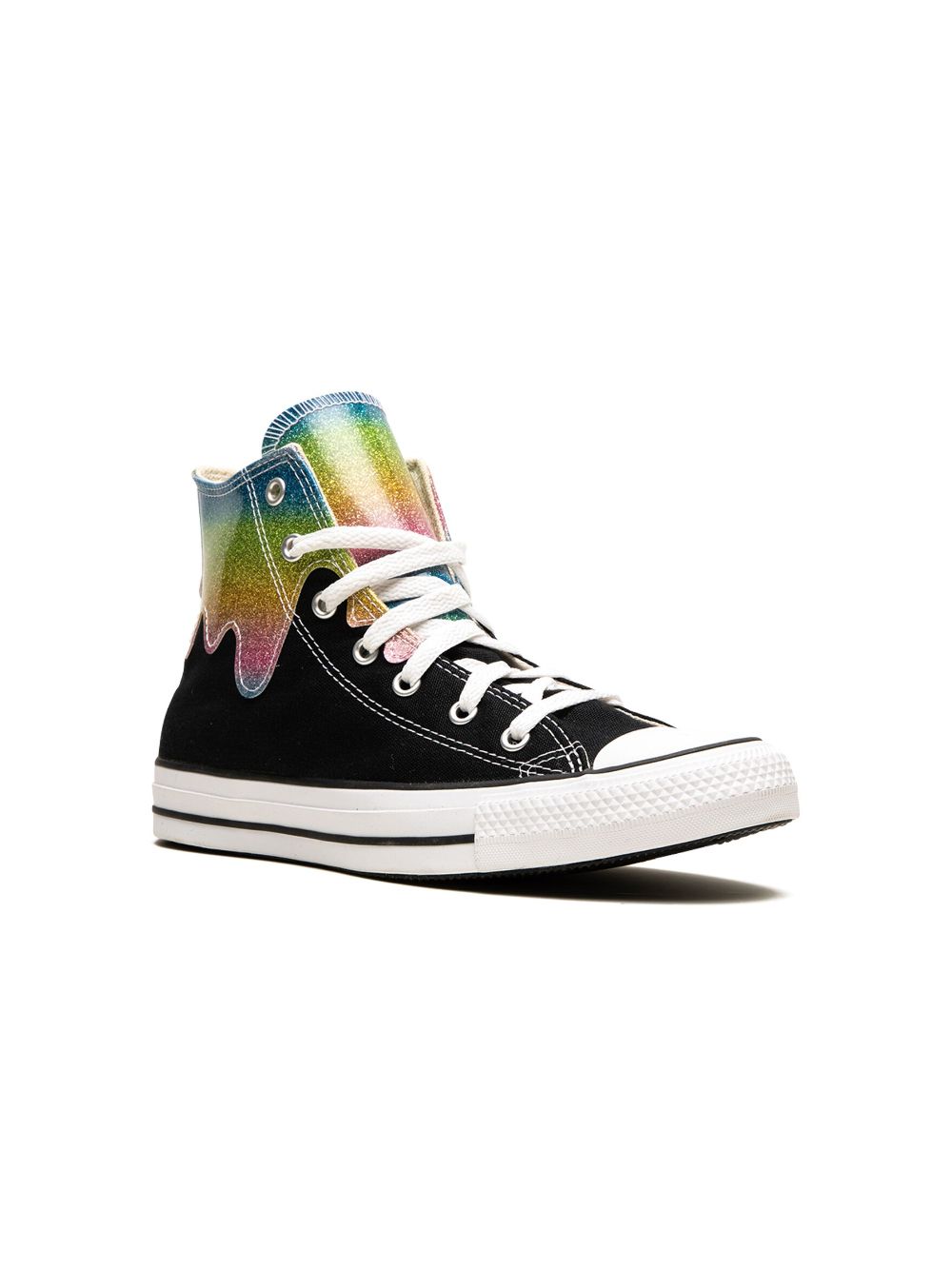 Converse Kids Hi All Star Chuck "Glitter Drip" sneakers - Black von Converse Kids