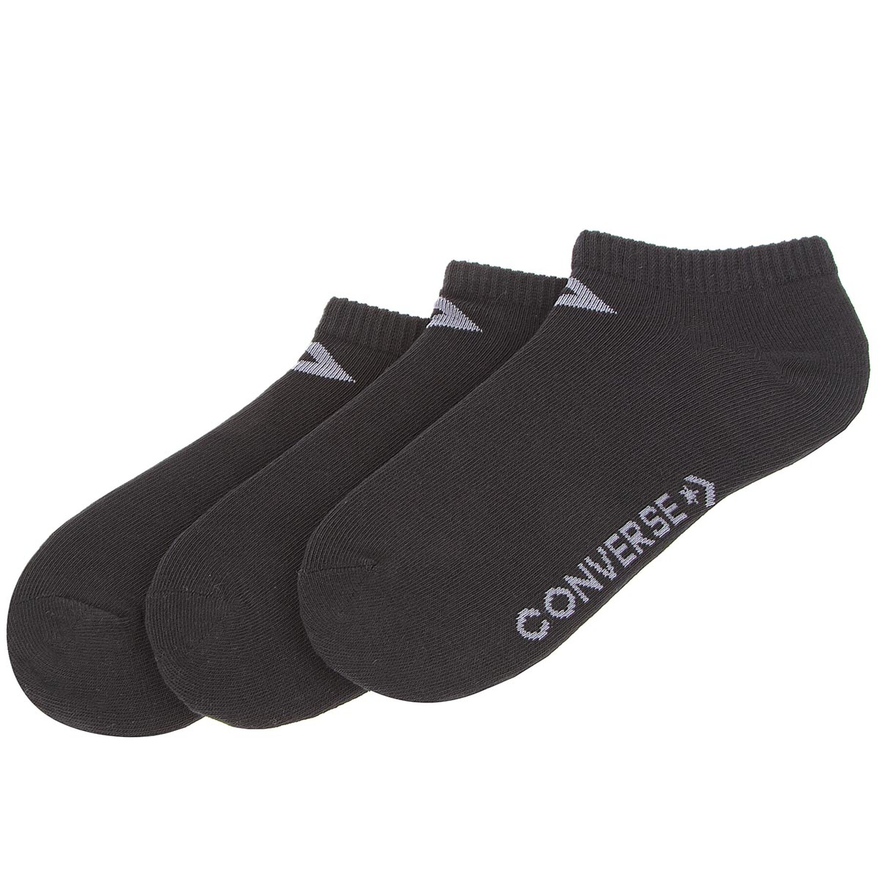 3er-Set hohe Damensocken Converse E751B-3009 Schwarz 3er-Set hohe Damensocken Converse E751B-3009 Schwarz von Converse