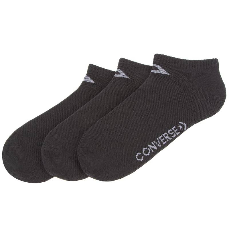 3er-Set hohe Damensocken Converse E751B-3012 Schwarz von Converse