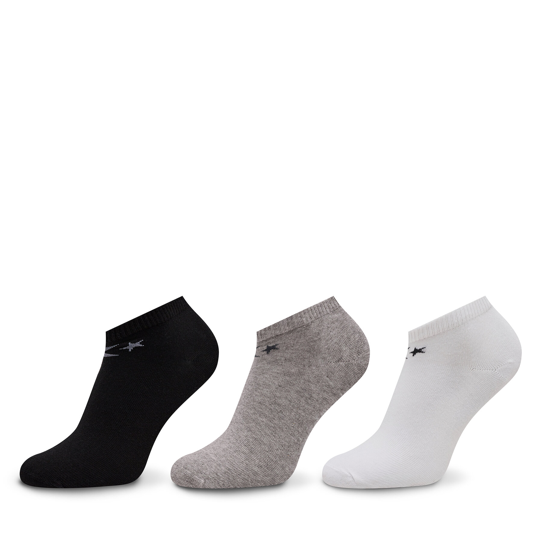 3er-Set niedrige Unisex-Socken Converse E747A-3010 Weiß 3er-Set niedrige Unisex-Socken Converse E747A-3010 Weiß von Converse