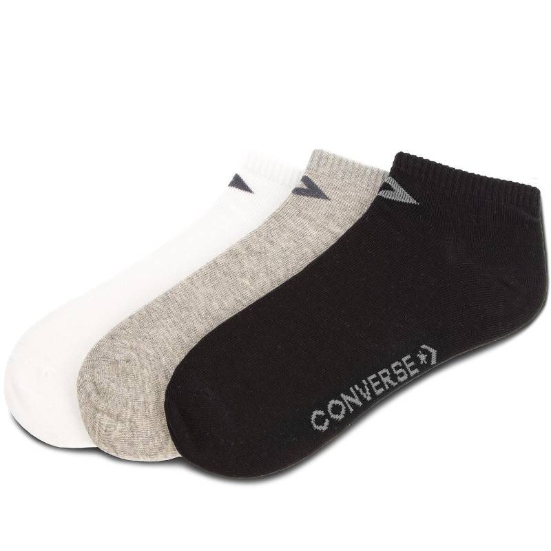 3er-Set niedrige Unisex-Socken Converse E747A-3020 Weiß von Converse