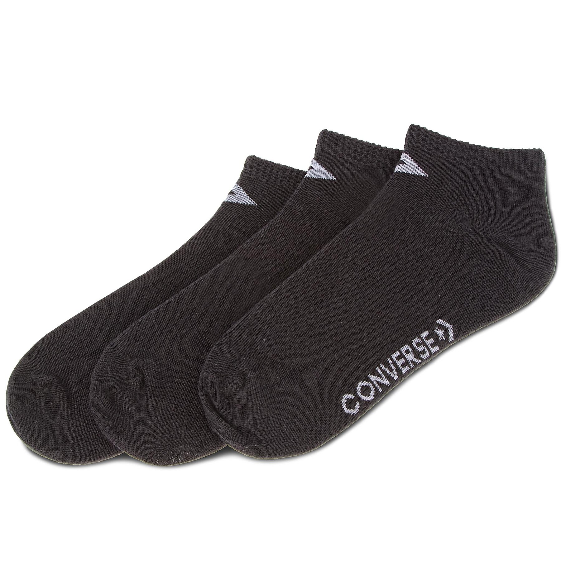 3er-Set niedrige Unisex-Socken Converse E747B-3010 Schwarz 3er-Set niedrige Unisex-Socken Converse E747B-3010 Schwarz von Converse