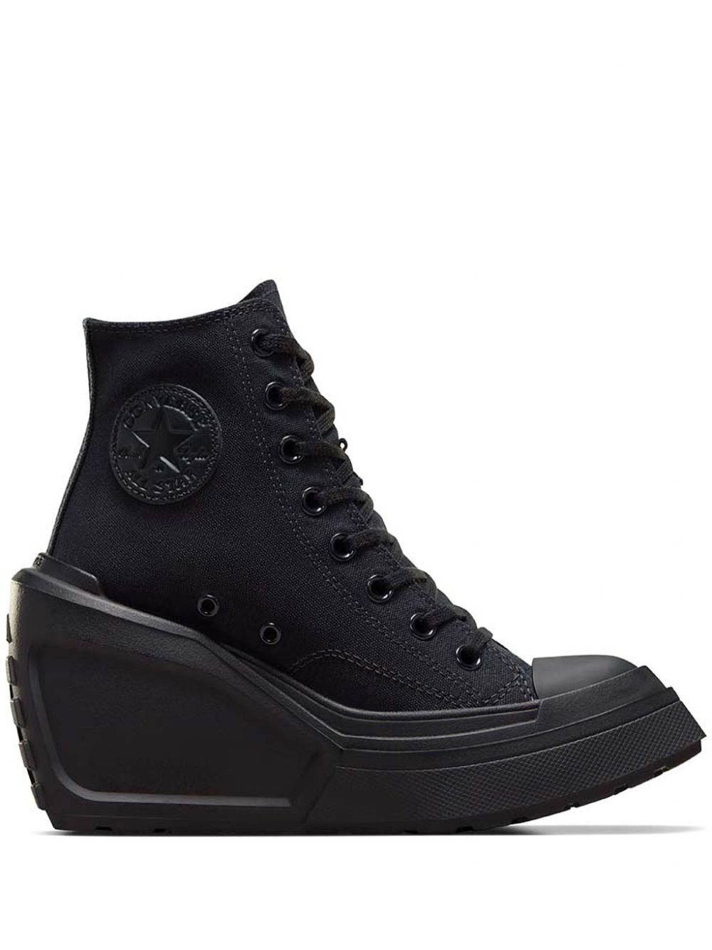 Converse 110mm Chuck 70 De Luxe Wedge Hi sneakers - Black von Converse