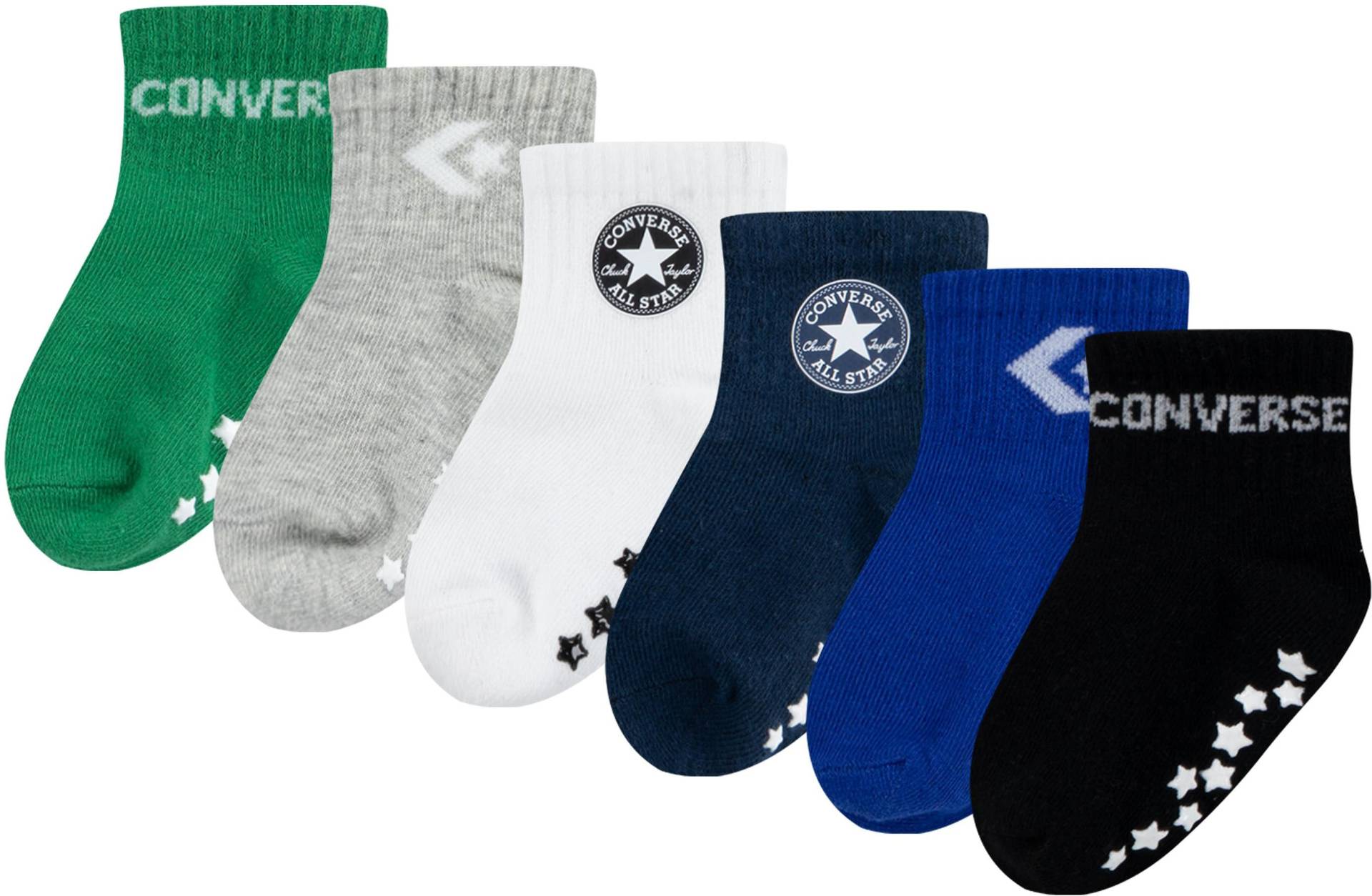 Converse ABS-Socken »CHN CORE 6PK GRIP INF TOD SCKS«, (6 Paar) von Converse