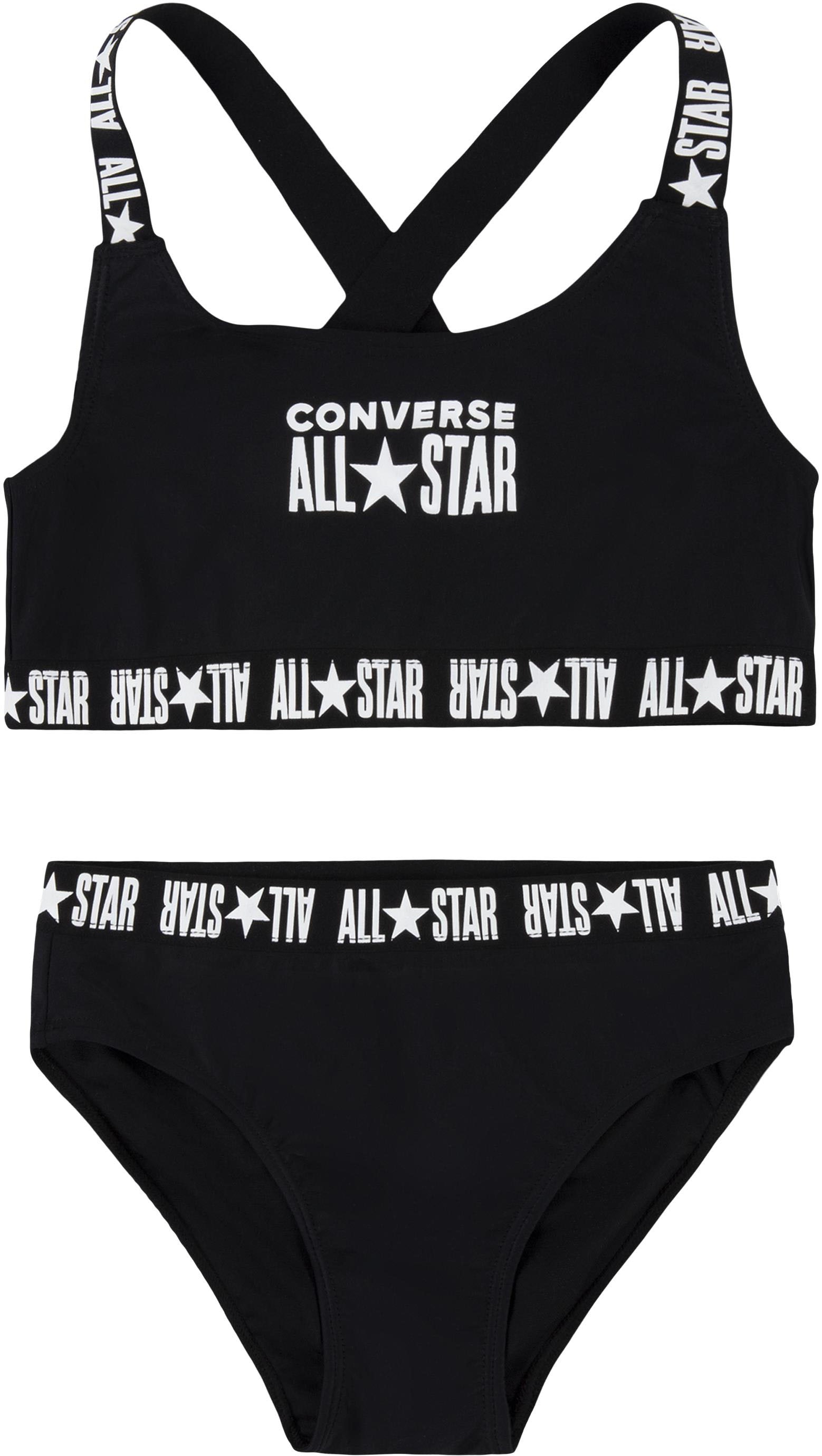 Converse Bustier-Bikini »2PC CORE LOGO SWIMSUIT für Mädchen«, (Set) von Converse