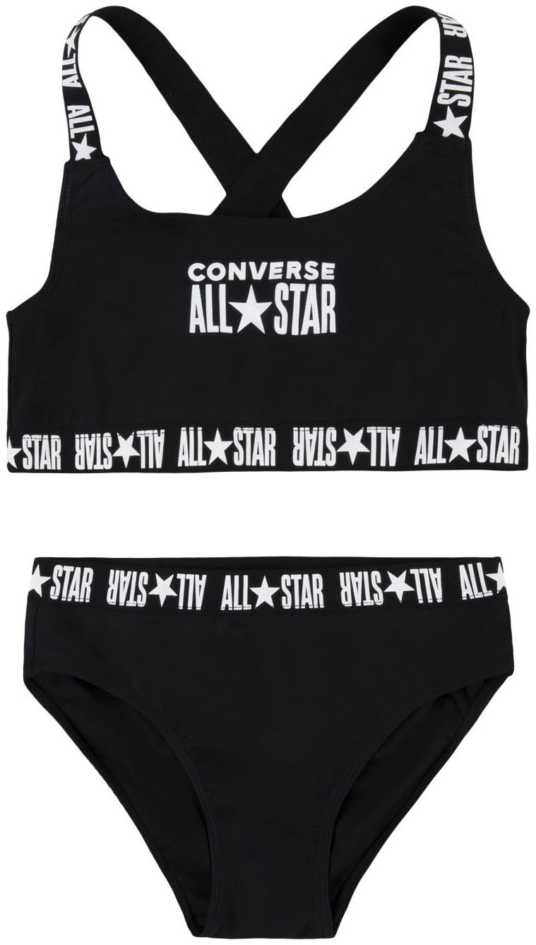 Converse Bustier-Bikini »2PC CORE LOGO SWIMSUIT für Mädchen«, (Set) von Converse