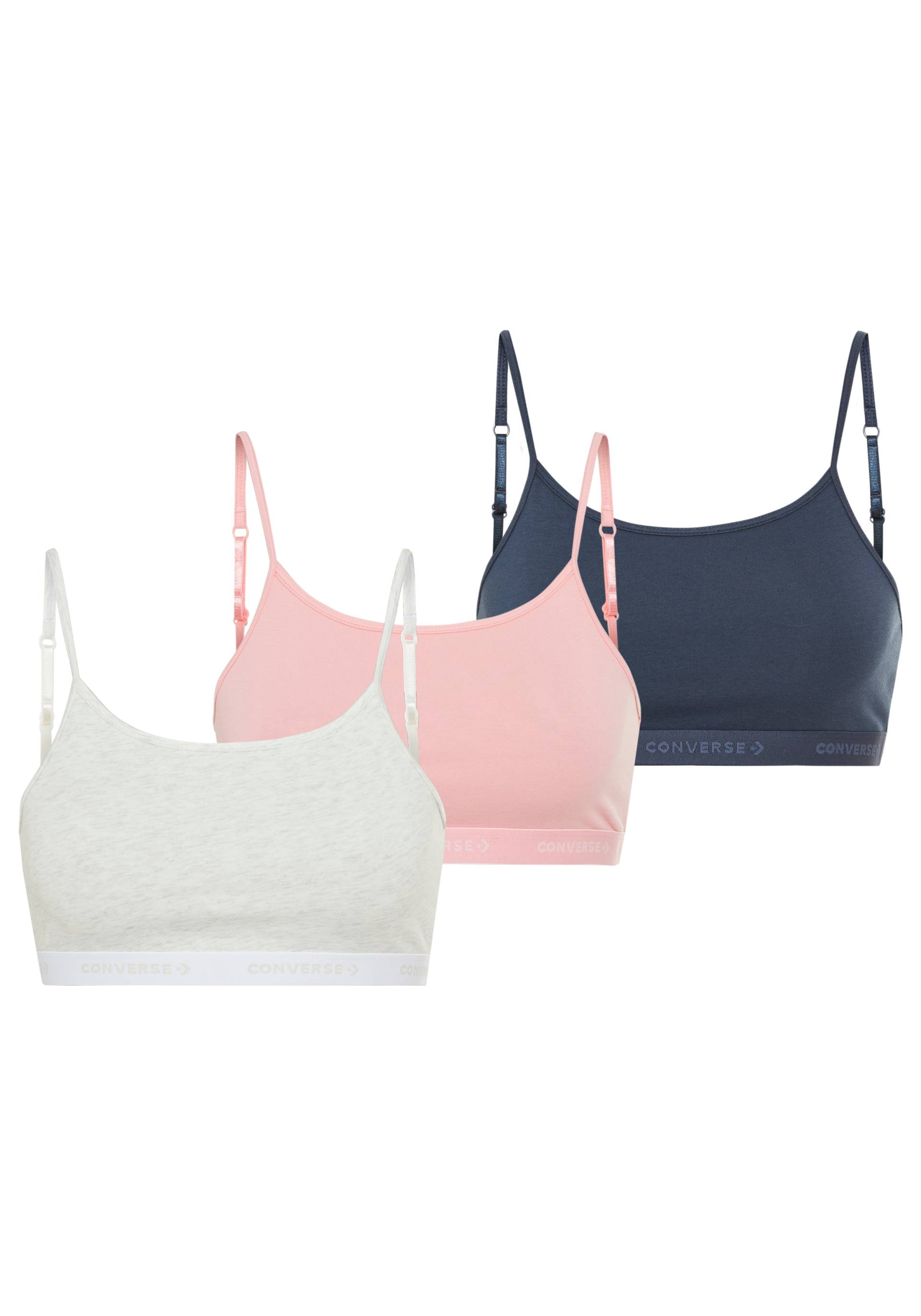 Converse Bustier »CHG GIRLS CLASSIC 3PK BRALETTE« von Converse