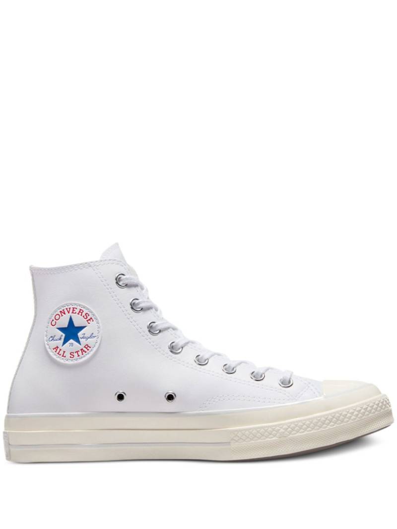 Converse Chuck 70 Leather Hi "White" sneakers von Converse