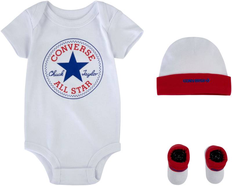 Converse Erstausstattungspaket »CLASSIC CTP INFANT HAT BODYSUIT BOO« von Converse