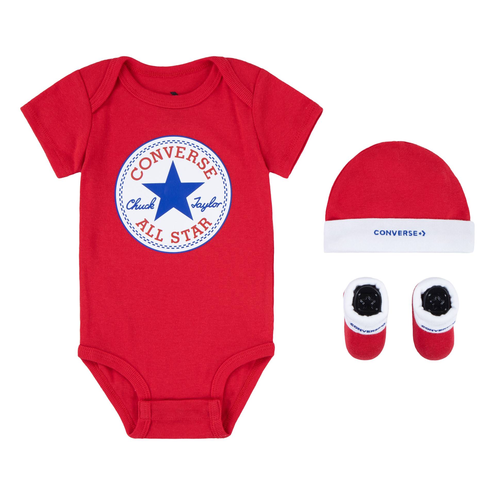 Converse Erstausstattungspaket »CLASSIC CTP INFANT HAT BODYSUIT BOO« von Converse