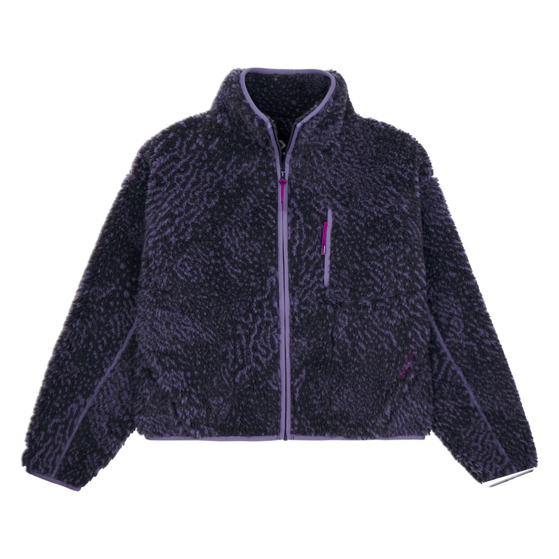 Converse Fleecejacke »WOMEN'S CONVERSE PRINTED SHERPA FULL-ZIP JACKET« von Converse