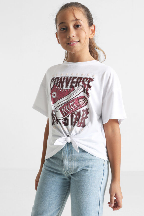 Converse GFX Boxy T-Shirt | White | Mädchen  | L von Converse