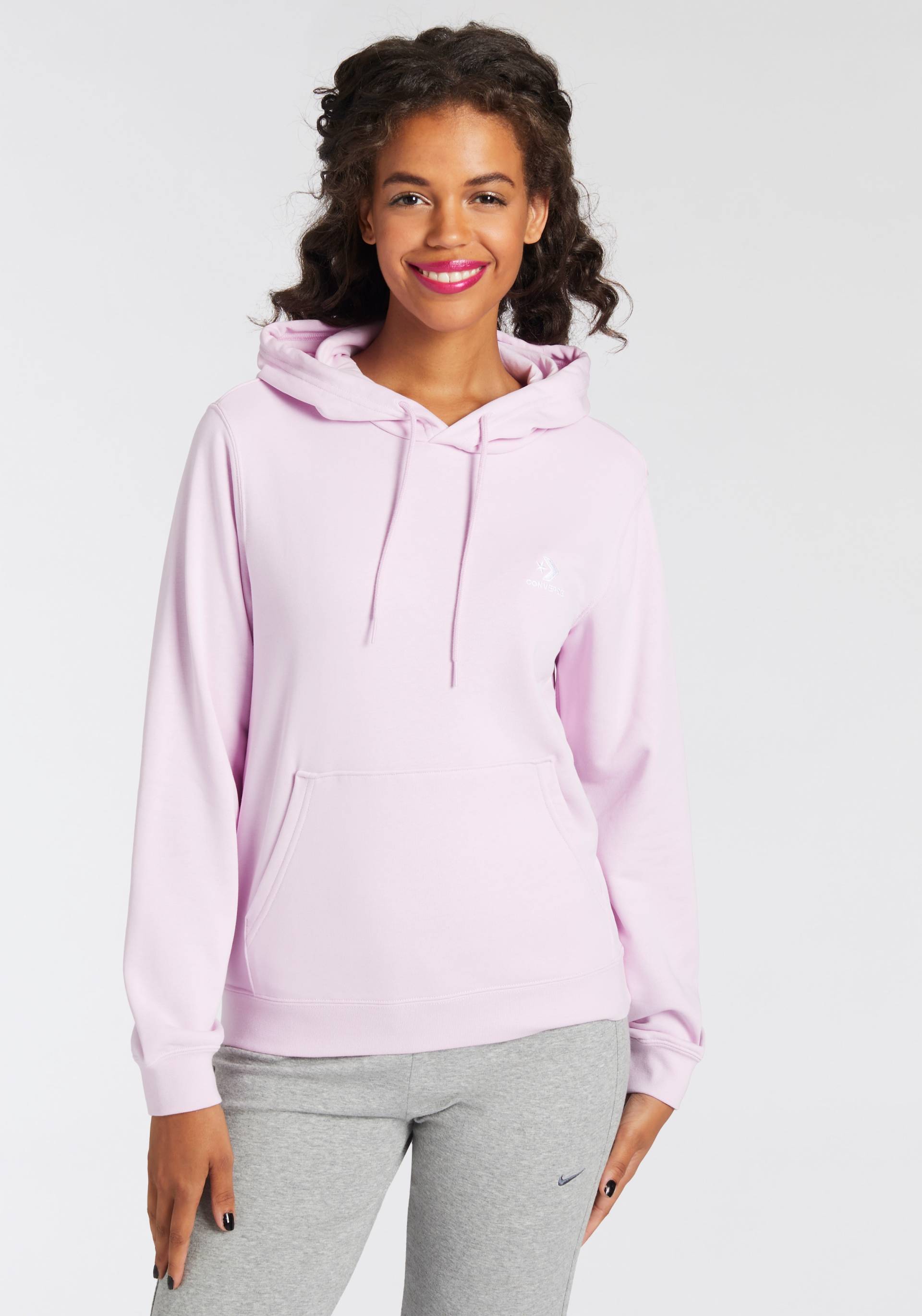 Converse Kapuzensweatshirt, mit Logostickerei Converse Kapuzensweatshirt, mit Logostickerei von Converse