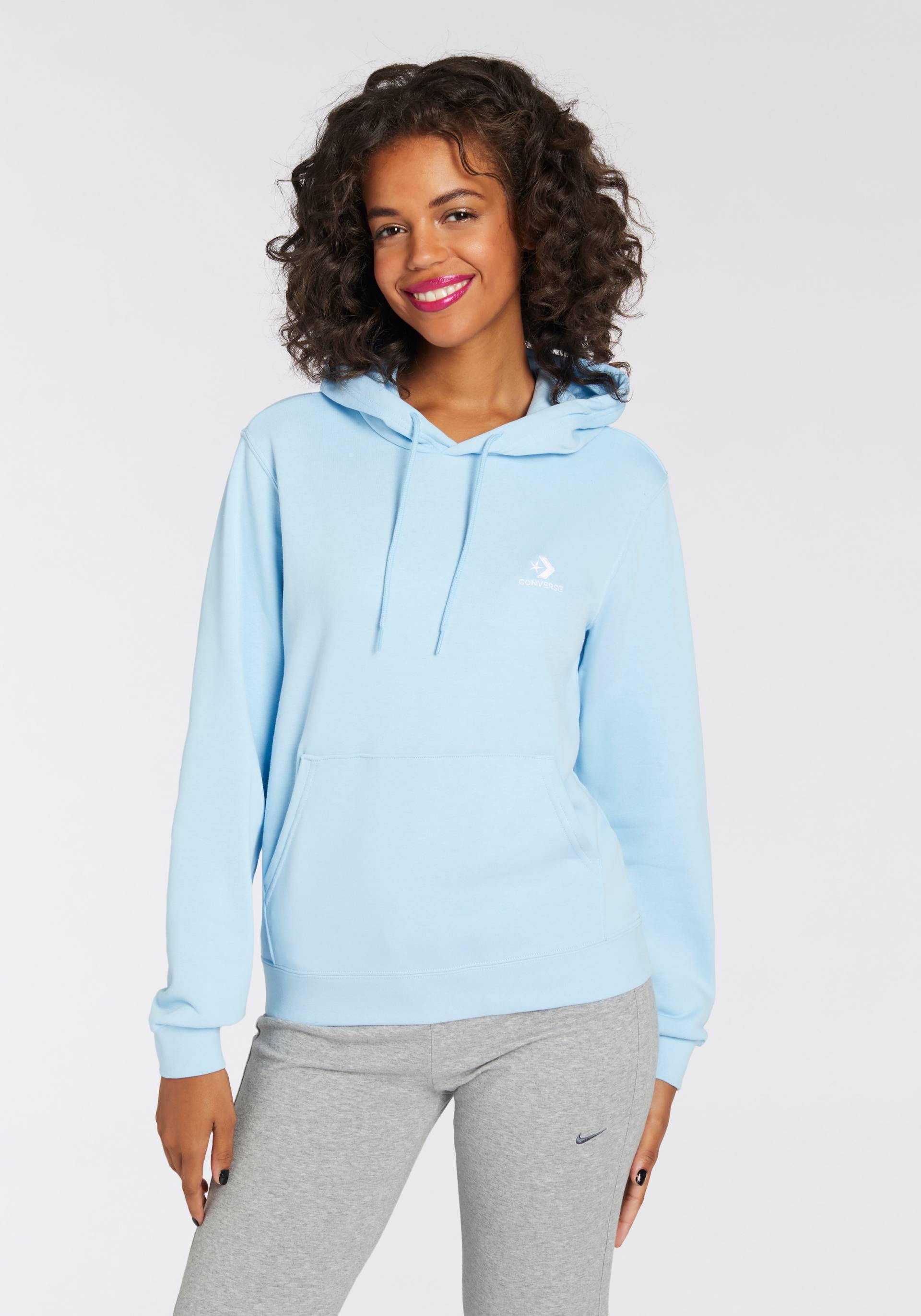 Converse Kapuzensweatshirt, mit Logostickerei Converse Kapuzensweatshirt, mit Logostickerei von Converse