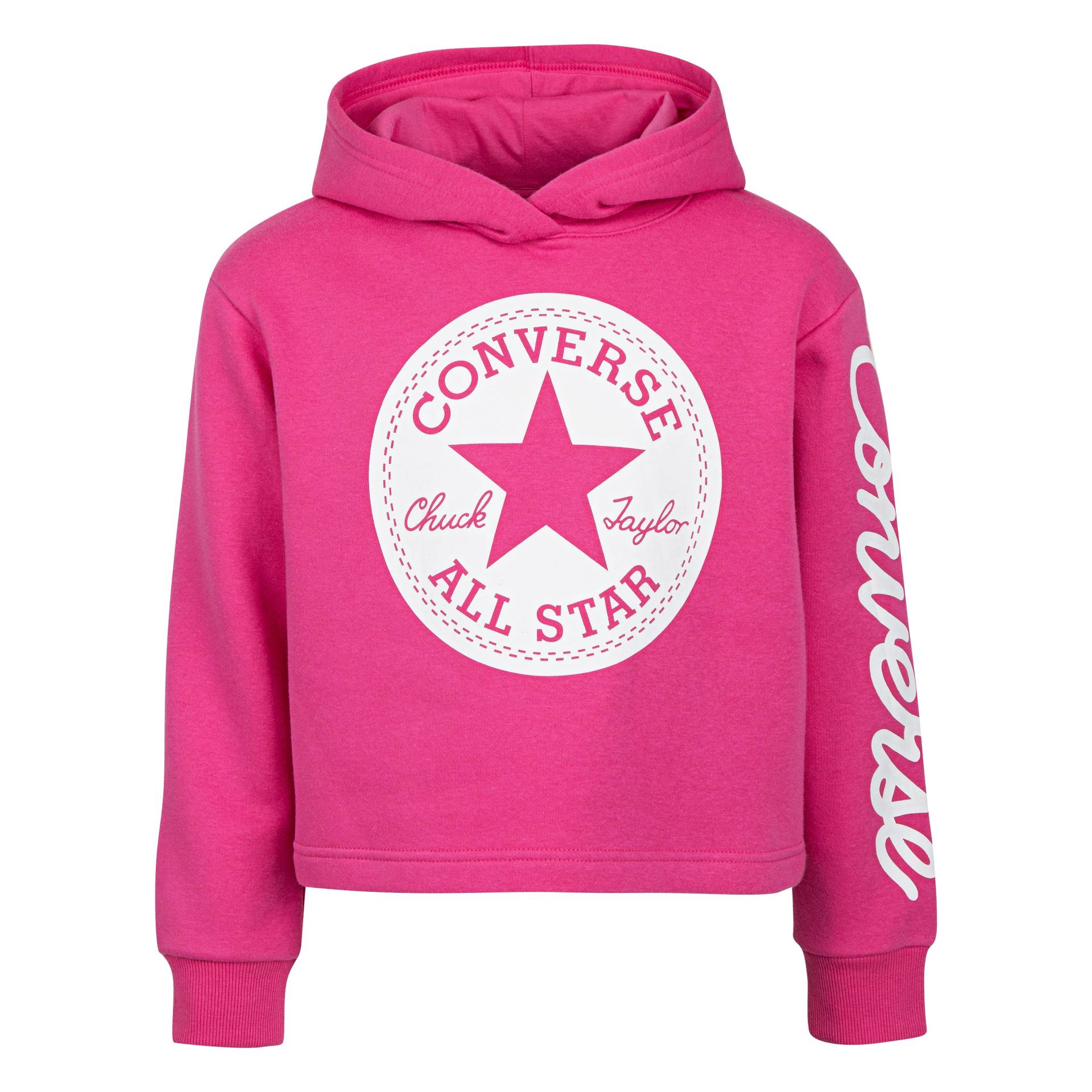 Converse Kapuzensweatshirt »CHUCK PATCH CROPPED HOODIE - für Kinder« von Converse