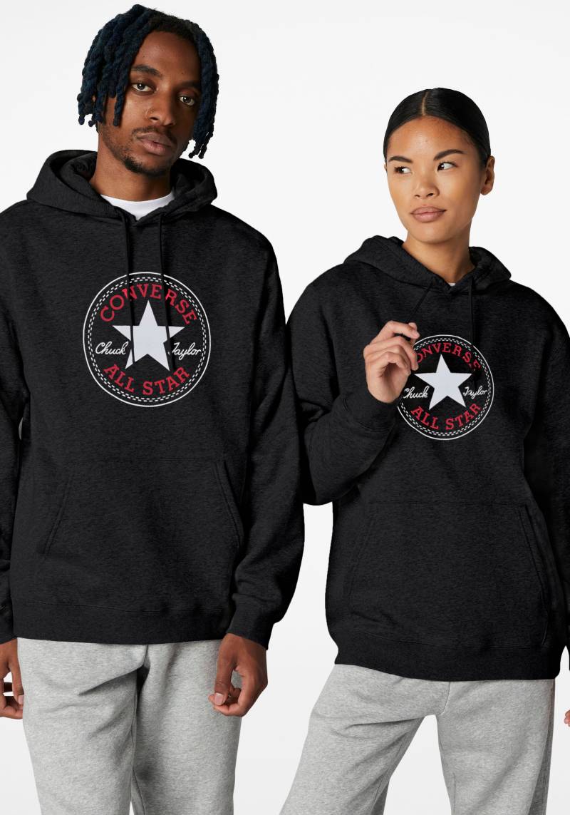 Converse Kapuzensweatshirt »CONVERSE GO-TO CHUCK TAYLOR PATCH BRUSHED BACK FLEECE HOODIE«, Unisex von Converse