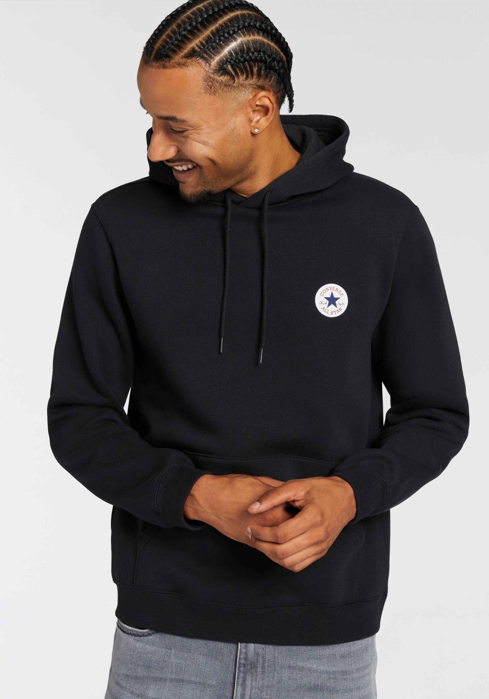 Converse Kapuzensweatshirt »CONVERSE GO-TO CHUCK TAYLOR PATCH HOODIE« Converse Kapuzensweatshirt »CONVERSE GO-TO CHUCK TAYLOR PATCH HOODIE« von Converse