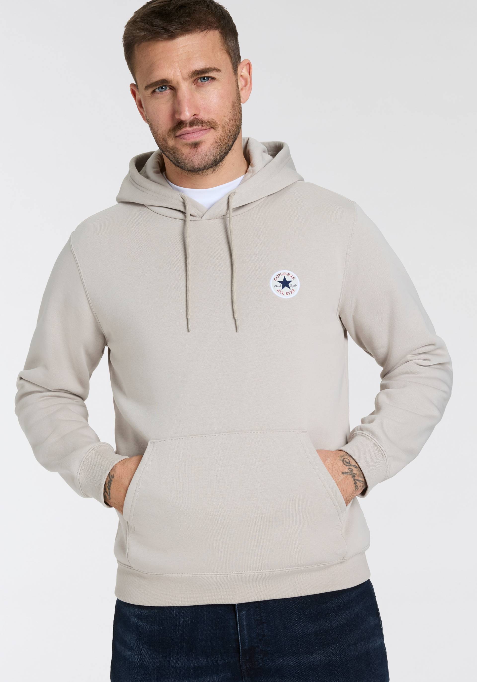 Converse Kapuzensweatshirt »CONVERSE GO-TO CHUCK TAYLOR PATCH PULLOVER HOODIE« von Converse