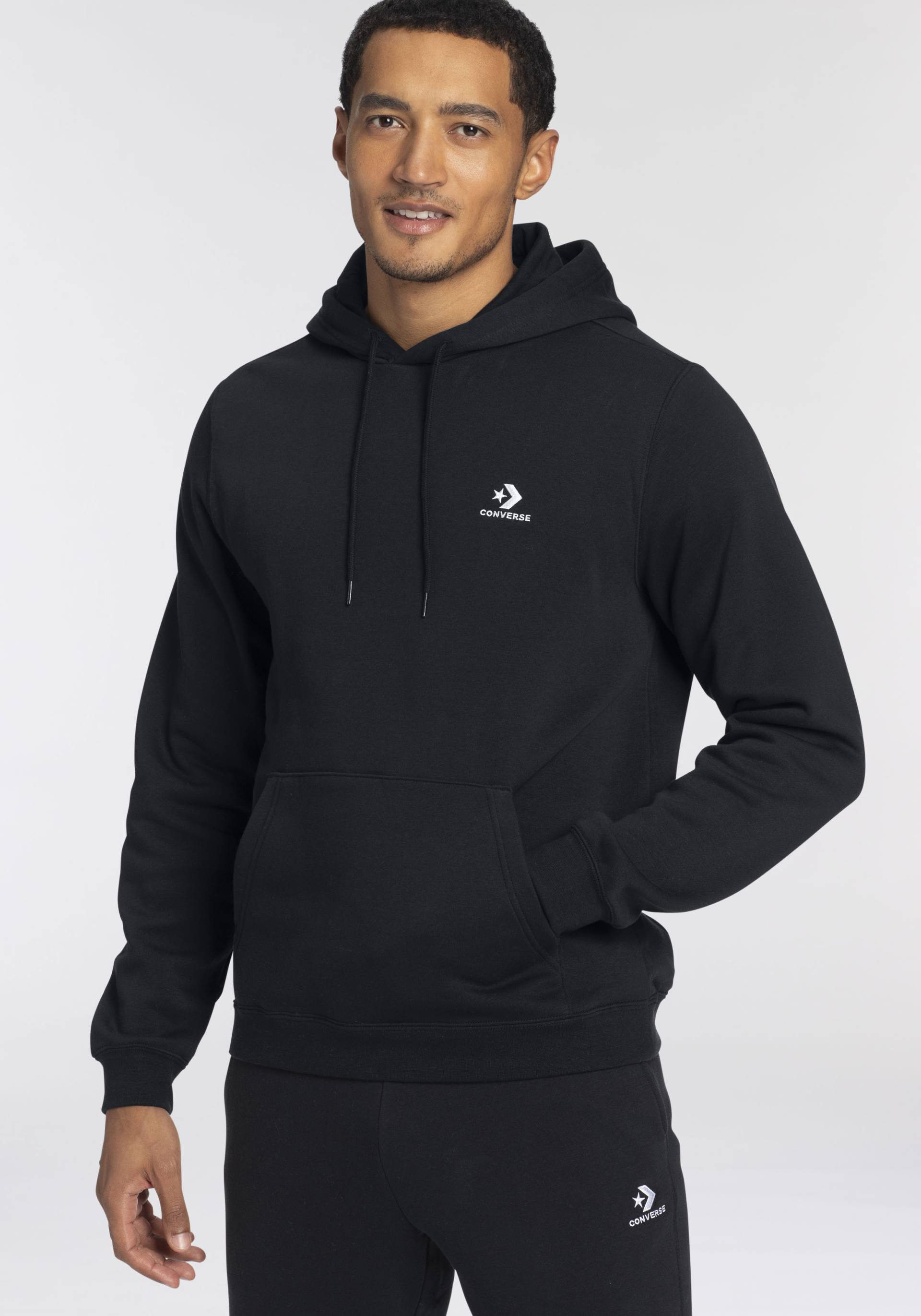Converse Kapuzensweatshirt »EMBROIDERED STAR CHEVRON BRUSHED BACK FLEECE HOODIE«, Unisex Converse Kapuzensweatshirt »EMBROIDERED STAR CHEVRON BRUSHED BACK FLEECE HOODIE«, Unisex von Converse