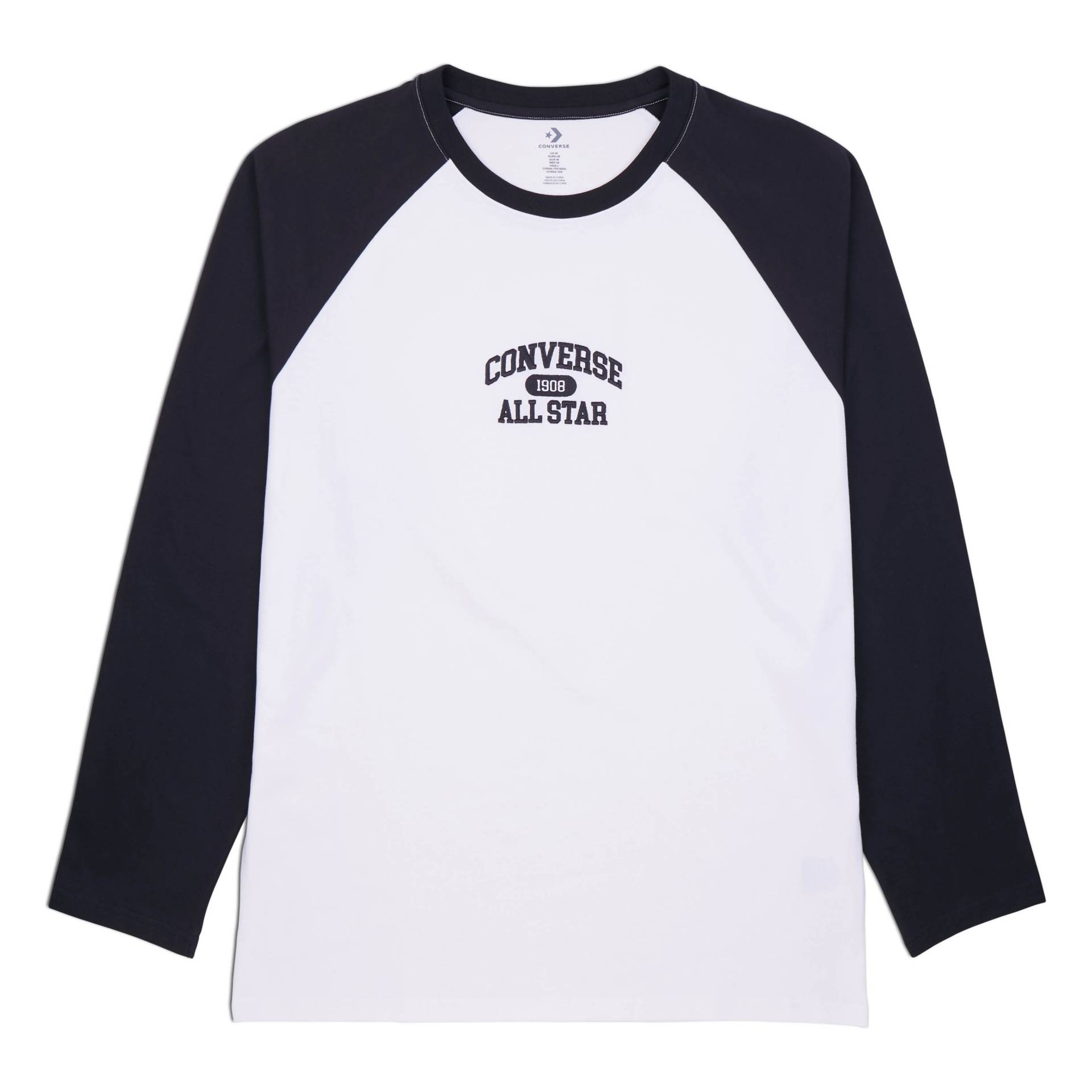 Converse Langarmshirt »MEN'S CONVERSE PREMIUM LONG-SLEEVE RAGLAN T-SHIRT«, (1 tlg.) von Converse
