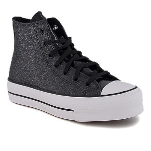 Converse Lift Platform Sparkle Party Damen Sneaker Schwarz von Converse