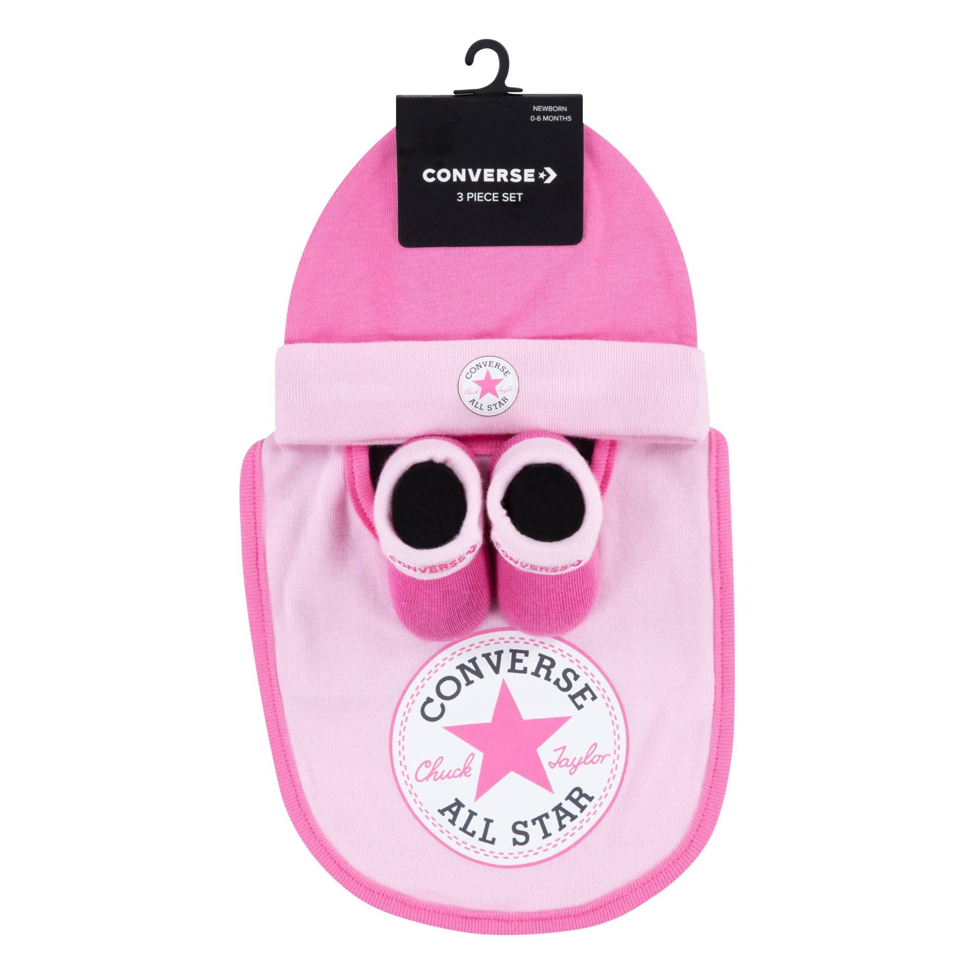 Converse Neugeborenen-Geschenkset »CHUCK INFANT HAT BIB BOOTIE SET 3PC« Converse Neugeborenen-Geschenkset »CHUCK INFANT HAT BIB BOOTIE SET 3PC« von Converse
